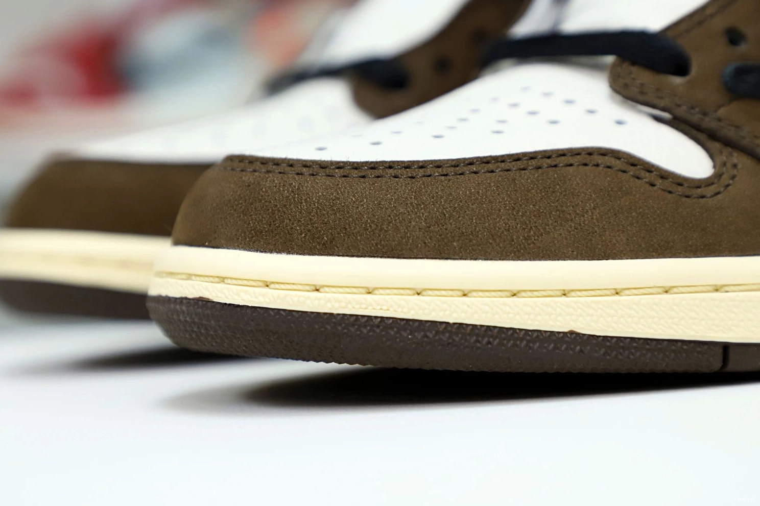 AIR SCOTT JORDAN TRAVIS RETRO 1 HIGH X 'MOCHA' OG 1027